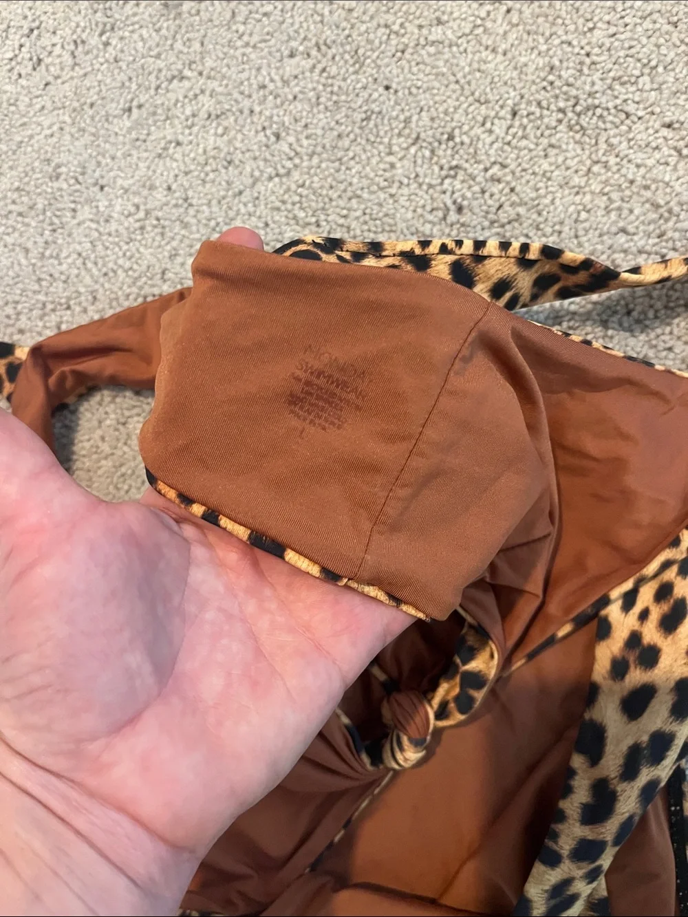 Monday Swimwear Two-Piece Leopard Bikini